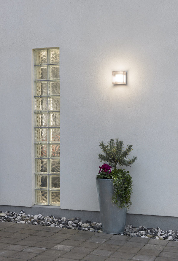 SANREMO LED Wand-/Deckenleuchte, klein, 140x140mm