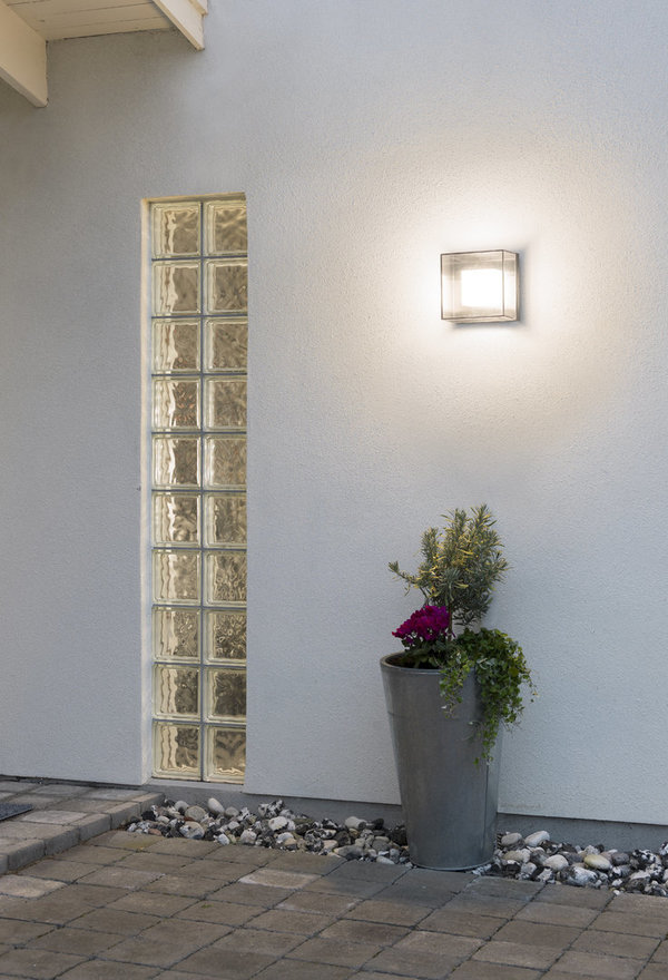 SANREMO LED Wand-/Deckenleuchte, groß, 210x210mm