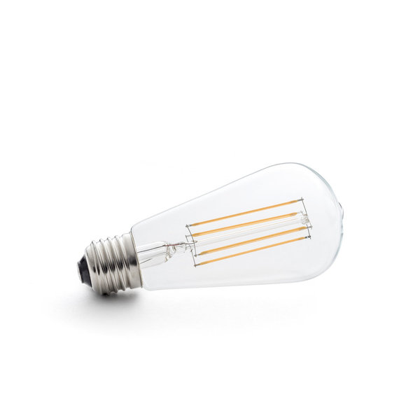 LED Leuchtmittel, klar, Edisonform, E27, 4W
