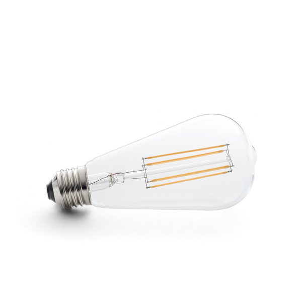 LED Leuchtmittel, klar, Edisonform, E27, 4W