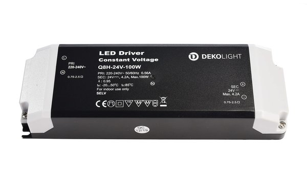 LED-Betriebsgerät, Netzgerät 24V DC, 100W