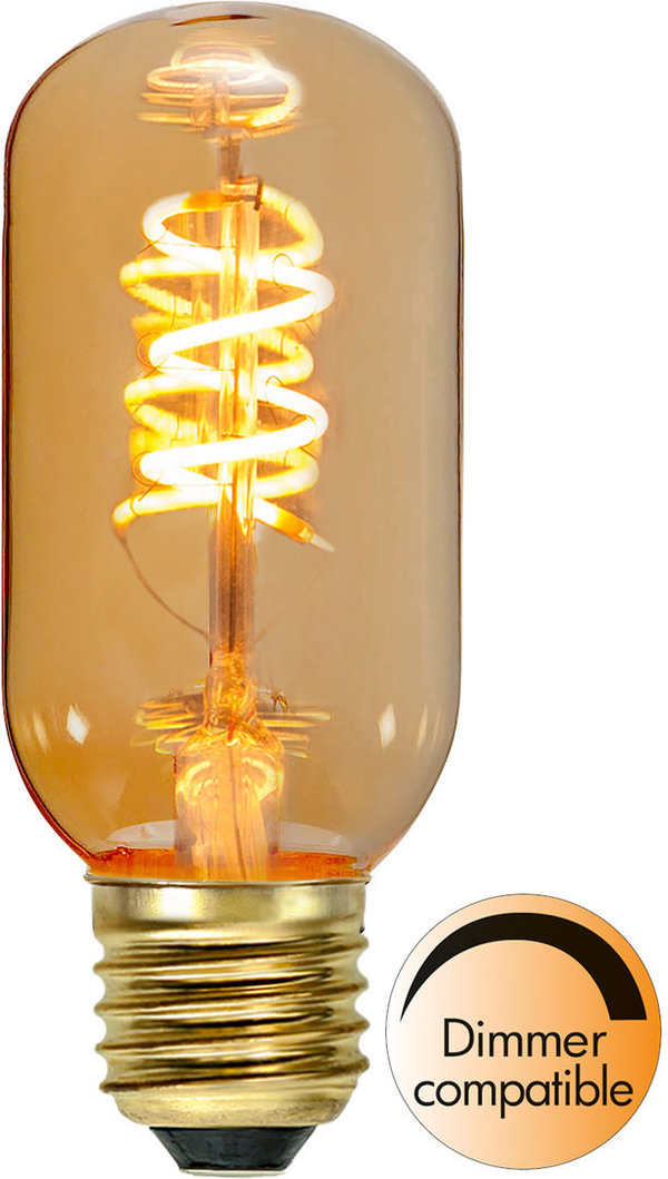 Decoration LED "Spiral Filament", E27, 2W, 90lm, A+, dimmbar