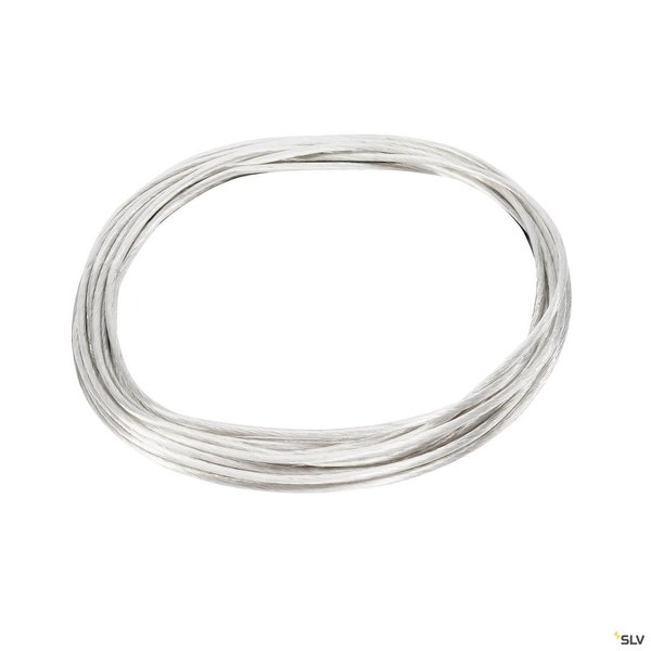 TENSEO Niedervolt-Seil 4mm², 10m, weiß