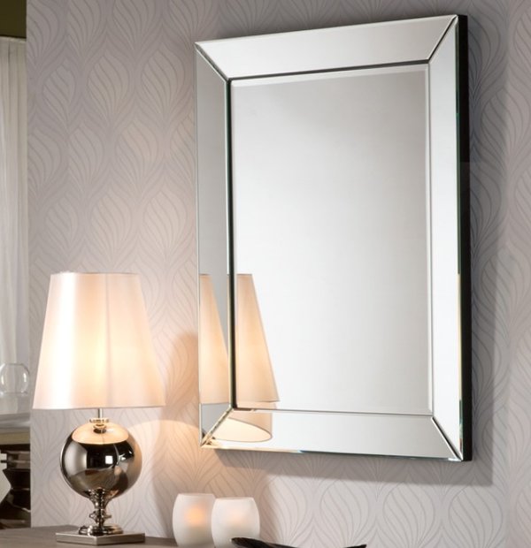 ROMA Wandspiegel, 950 x 750 x 40 mm